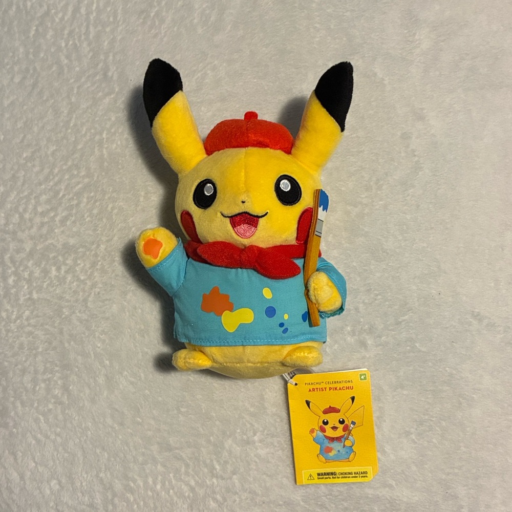 Pokemon Center Original Plush Toy Monthly Pikachu 2015 October Only 513 Rare